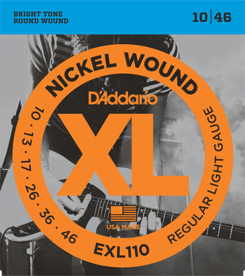 Daddario EXL110 Nickel 10/46
