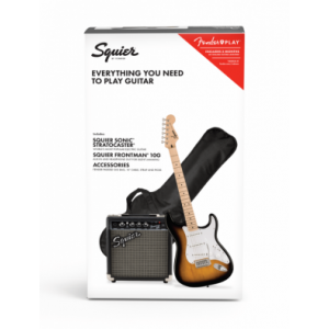 Squier Sonic Stratocaster Pack 2-Color Sunburst